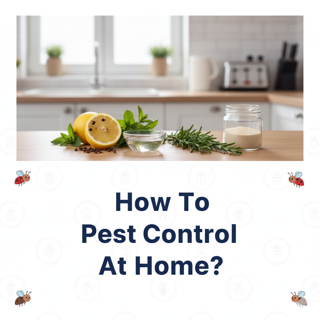 How To Pest Control At Home?